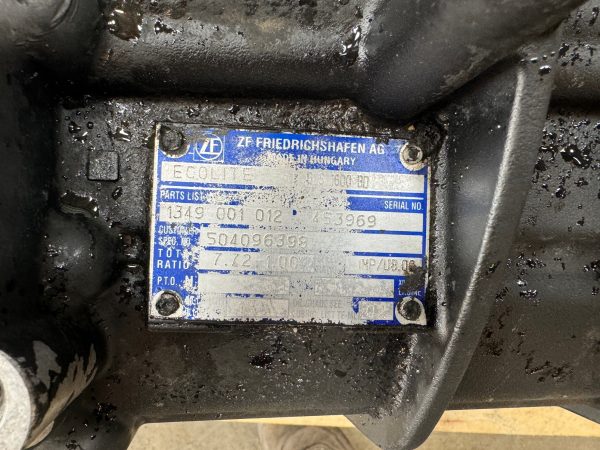 IMG_5731 BOITE ZF 6 S 1600 BD AVEC TELMA IVECO BUS 504096398