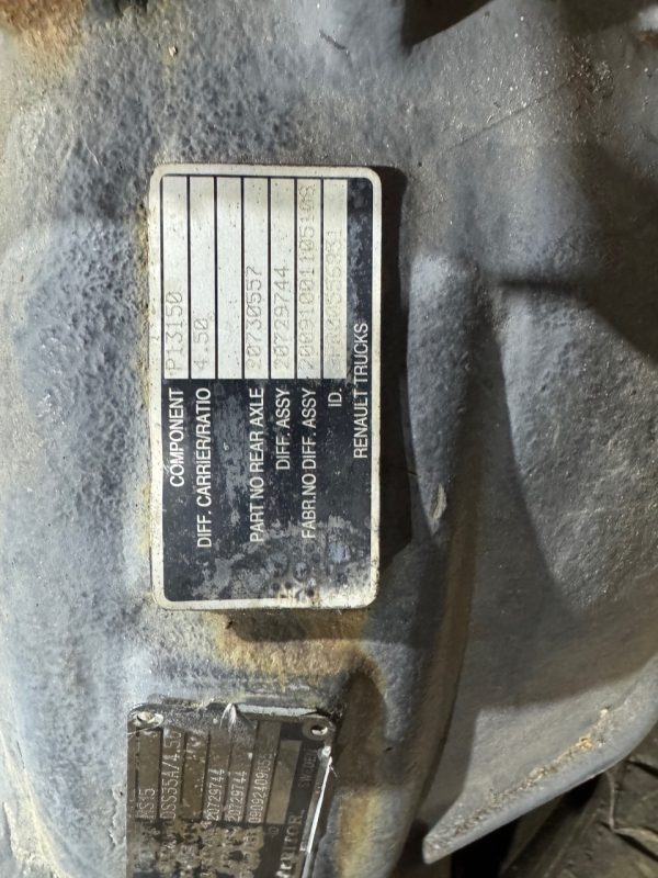 NEZ DE PONT RENAULT DXI 7-VOLVO FL-FE        P 13150   MS 13150  MS15        RAP:4.50    20729744      20730557