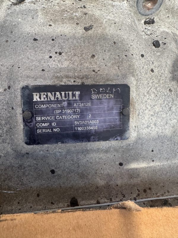 BOITE A VITESSE RENAULT T           AT2412 E VOITH          3190712