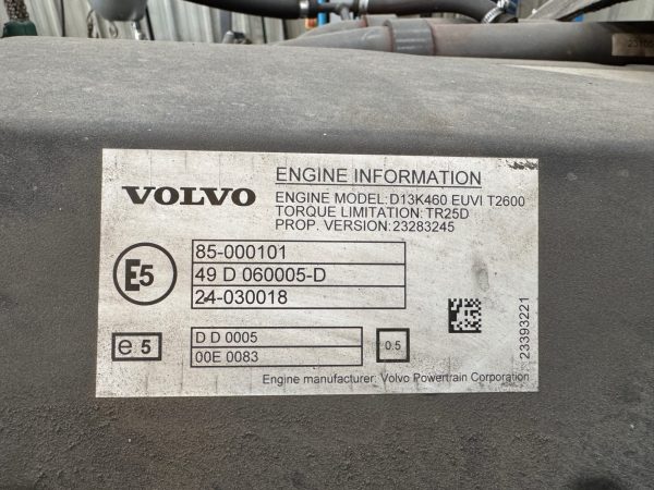IMG_9307 MOTEUR VOLVO FH4-460 D13K 23420948