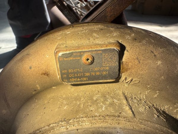 TURBO ACTROS MP4       BORG WARNER     B3-471-2           A4710967699