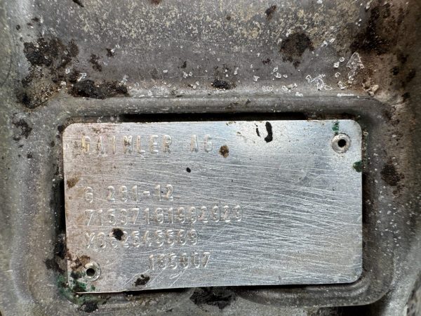 PRISE DE MOUVEMENT MERCEDES ACTROS MP4     G281-12