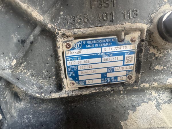 BOITE A VITESSE DAF 106    12TX2210TD       2189380      2021008