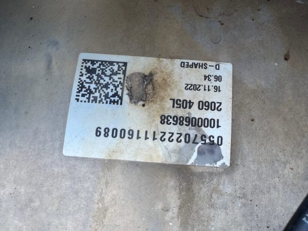 RESERVOIR GAZOLE RENAULT  VOLVO            450 LITRES      LONGUEUR 1M